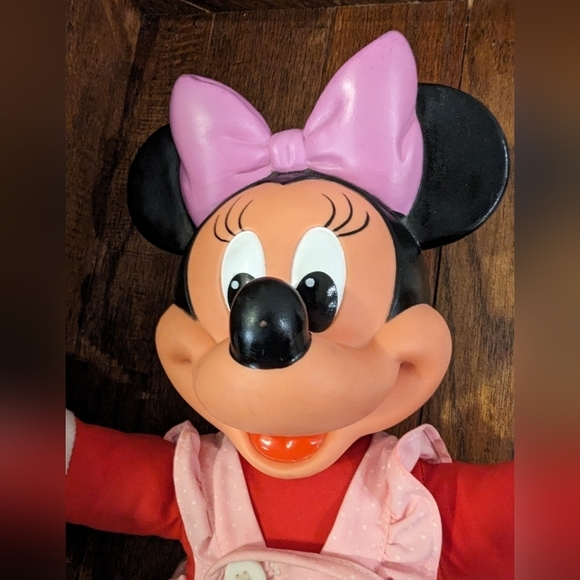 Disney Vintage Minnie Mouse Learn To Dress Me- 1980's, Mattel 15" - Picture 7 of 7